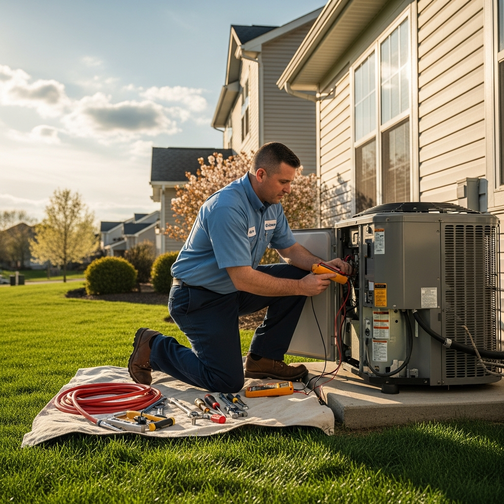 HVAC and plumbing services