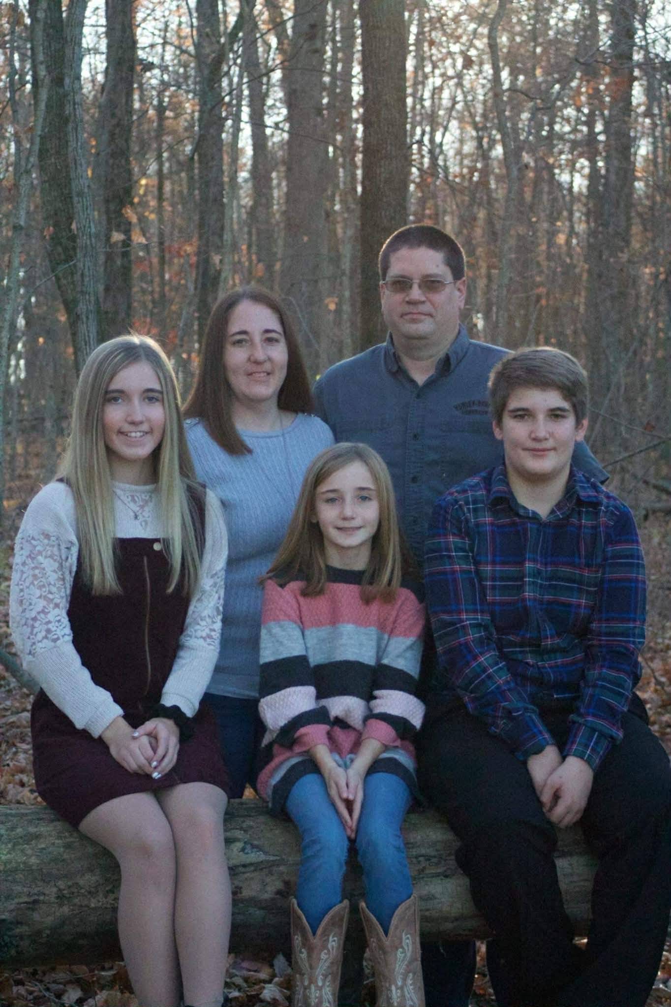 The Graves family — owners of Graves Plumbing, Heating and A/C in Spencerville, Indiana